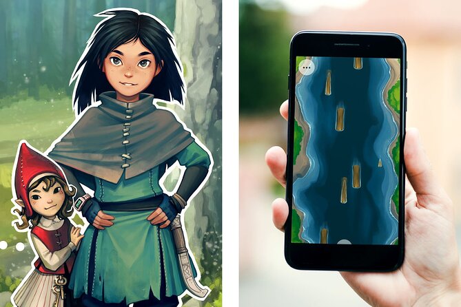 Eila's Time Travels: A Lycksele Family Walking Tour Game - Starting Point at Gammplatsen in Lycksele