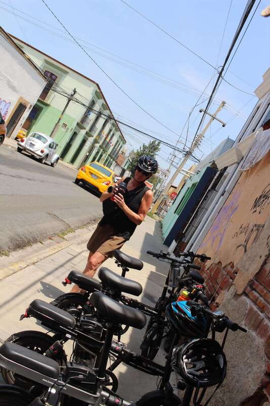 Electric bike gastronomic tour through Oaxaca. - Starting Point at Teolab in Downtown Oaxaca