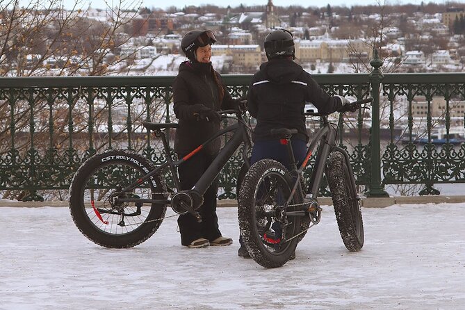 Electric Fatbike Rental in Quebec City - Starting Point at 41 Pl. de Paris