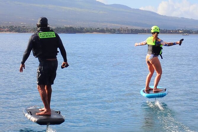 Electric Foilboard rides/lessons/sessions at Sugar Beach, Maui - The Unique Experience of Flying Above the Water