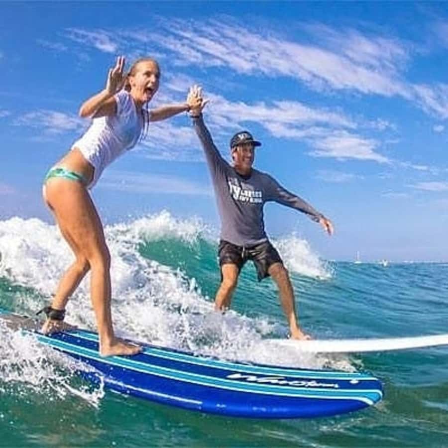 Encinitas: Group Surf Lessons - How the Lesson is Tailored to Different Skill Levels