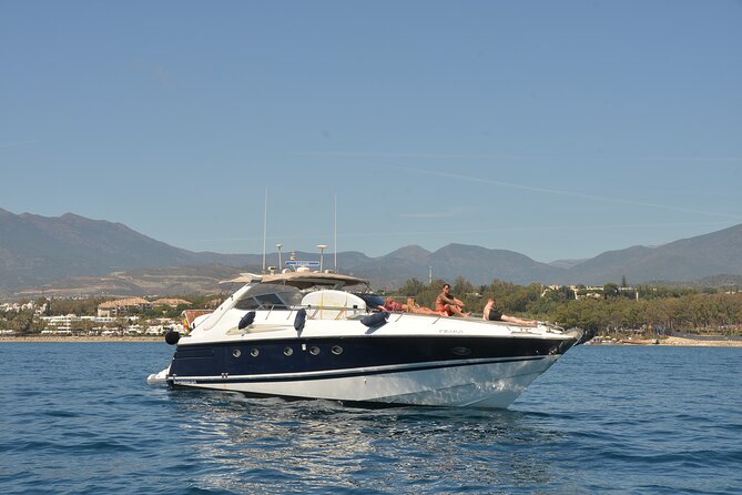 Enjoy the Marbella Coast on the Sunseeker 63 Predator Yacht - Exploring the Route: West to Puerto Banús or East to Cabo Pino