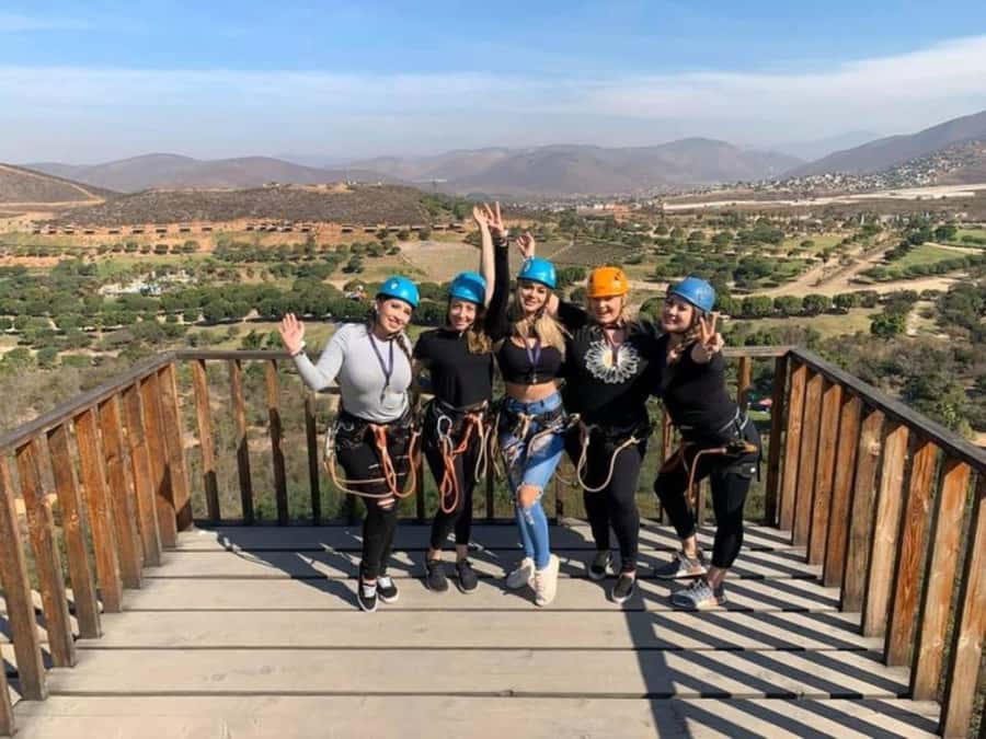 Ensenada: Las Cañadas Zipline and Suspension Bridge Tour - Navigating the Five Ziplines: Heights, Lengths, and Adrenaline