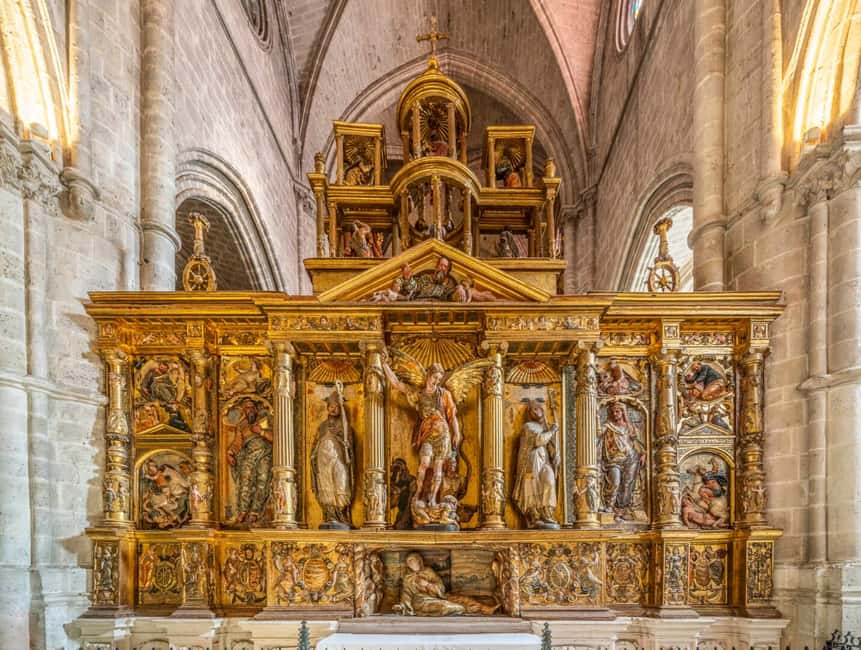 Entrance to the Cathedral of the Burgo de Osma - Inside the Gothic Interior of the Cathedral