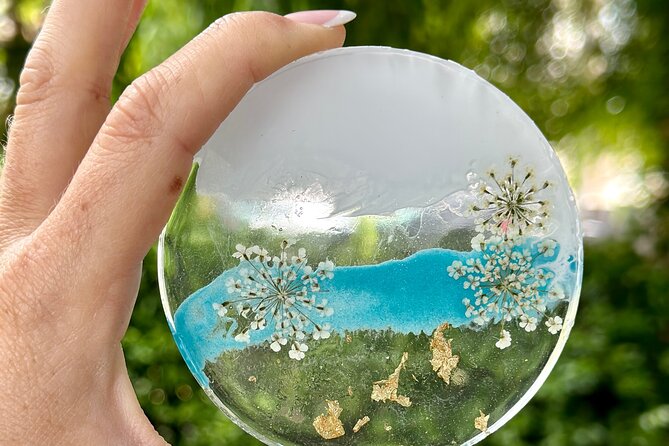 Epoxy Resin Art and Craft Coaster Set Experience - Creating a Set of 4 Resin Coasters: What Youll Make