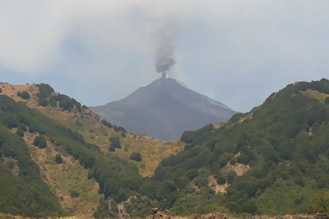 Etna and Taormina Tour from Messina harbour - Scenic Journey to Mount Etna’s High Craters