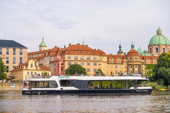 Evening Eco Cruise With a Glass of Prosecco in Bohemia - Set out on a Scenic Cruise on the Fully Electric Marie d´Bohemia