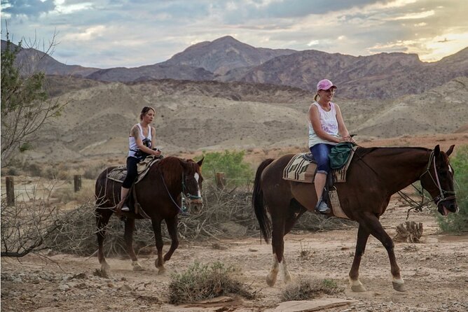 Evening Horseback Ride in Las Vegas - Scenic Trails Along Rainbow Gardens and Red Rock Formations