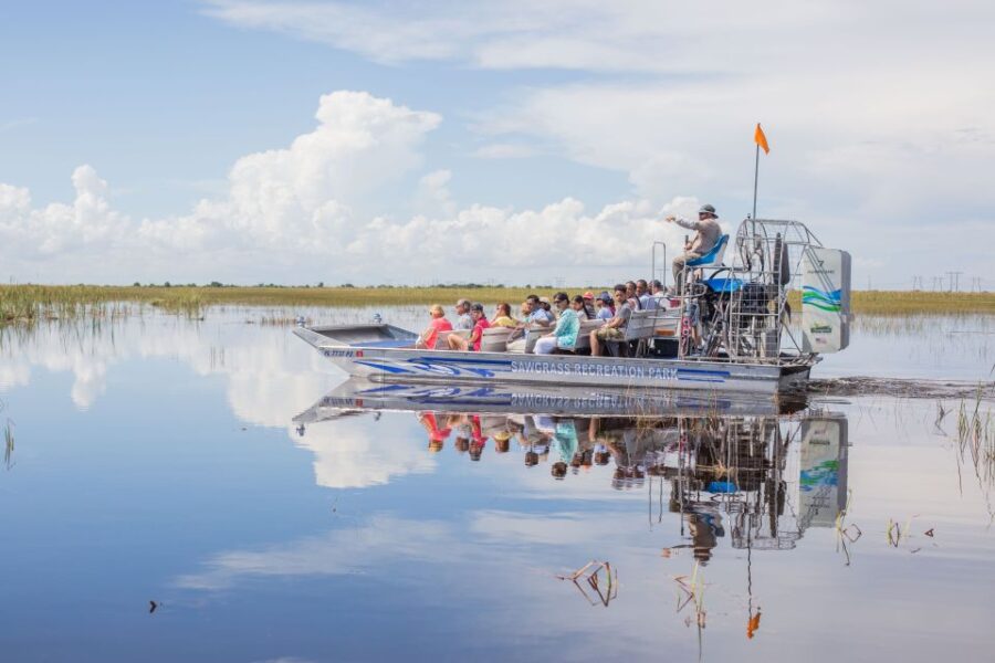 Everglades: Sawgrass Park Day Time Airboat Tour & Exhibits - Starting Point and Check-in Process at Sawgrass Recreation Park