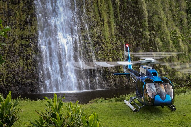 Exclusive Landing with Spectacular Big Island Helicopter Tour - The Highlight: The Waterfall Landing at Laupahoehoe Nui