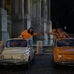 Explore Night Life in Rome with A Vintage Car Fiat 500 - Exploring Peaceful Gardens and Historic Fountains