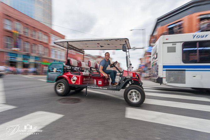 Explore the City of Nashville Sightseeing Tour by Golf Cart - Starting Point and Group Size for Easy Planning