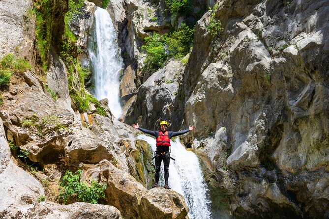 Extreme Canyoning on Cetina River from Split or estanovac - Safety Briefing and Equipment Fitting by Experienced Guides