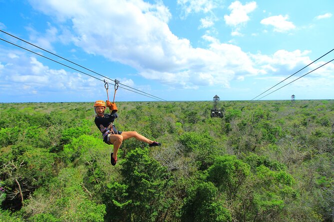 Extreme Day. Rappel, Ziplines & Snorkel with from Riviera Maya - Exciting Activities at Yal Kú Cove and Cenotes