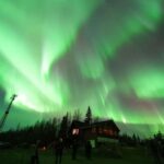 Fairbanks: Aurora Husky Lodge Aurora Viewing Tour - Cozy Rustic Cabin with Large Windows for Aurora Gazing