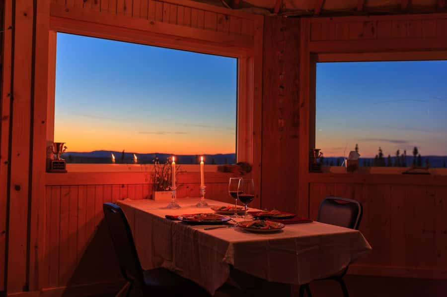Fairbanks: Late Night Yurt Dinner and Northern Lights - Starting Point and Transportation to the Yurt