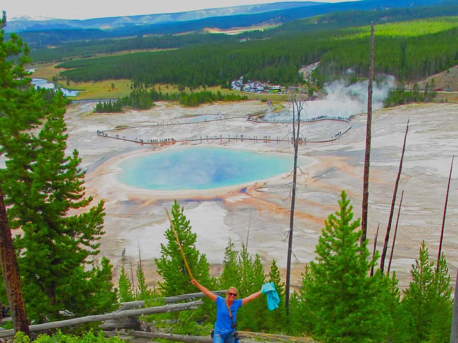 Fairy Falls and Grand Prismatic Hike with Lunch - Beginning the Day at the Fairy Falls Trailhead