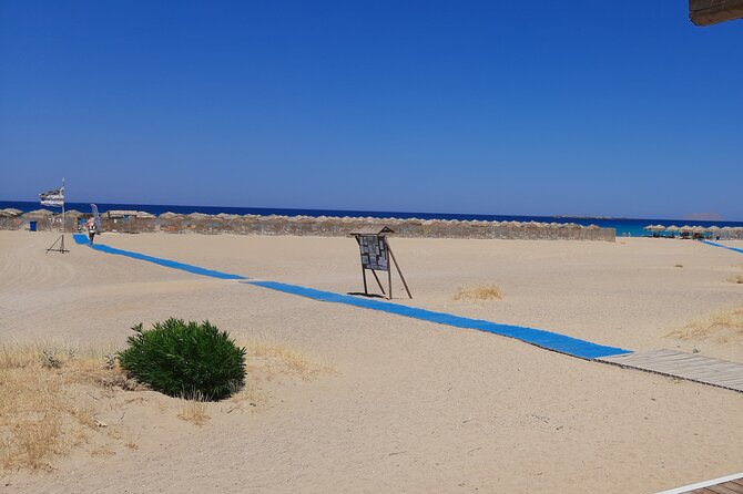 Falasarna Beach Private Jeep Tour with sunbeds & lunch - Lunch with a Panoramic View on the Return Journey