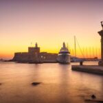 Faliraki: Evening RIB Cruise with Champagne and Sunset Views - Crossing the East to West Coast of Rhodes