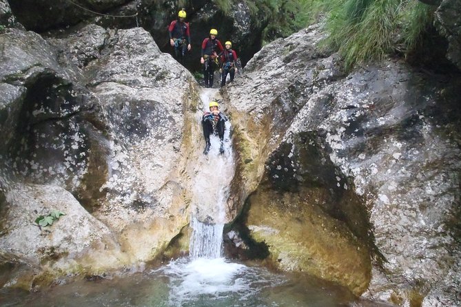 Family Canyoning In Soca Valley - Navigating the Higher Jumps and Rappels