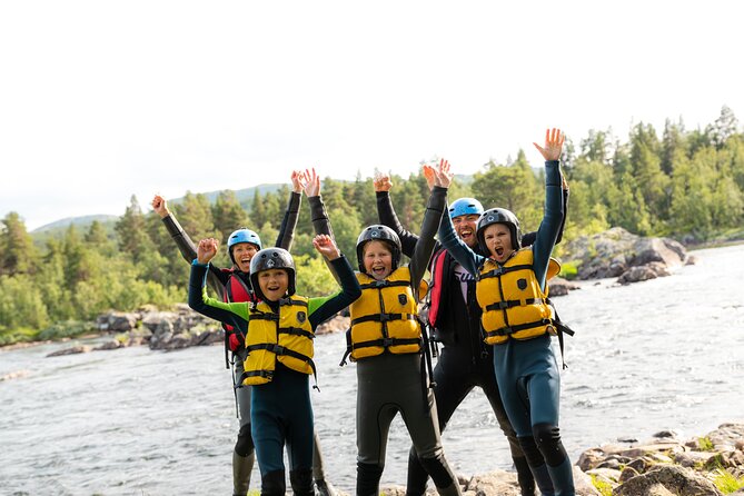 Family-Friendly Whitewater Rafting Experience - level 1 - Starting Point at the Rafting Center Serious Fun in Geilo