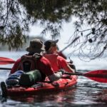 Family Sea Kayak at Meganisi - Lefkada - Starting Point at Agrios Beach Bar in Meganisi