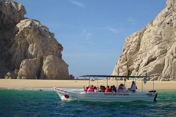 Famous Arch tour with Glass Bottom Boat. - The Stops at Lovers Beach and Divorce Beach