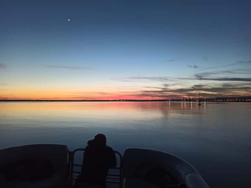 Faro: Sunset 1 hour Ria Formosa Boat Tour - The Scenic Departure Point by Islands 4 you