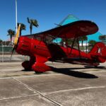 First Mate Open Cockpit Biplane Ride in Galveston - Logistics and Meeting Arrangements at Scholes International Airport