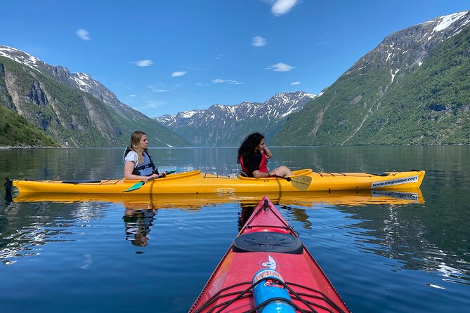 Fjord paddle in Hellesylt - Half Day Kayaking Tour - What the Guided Kayak Trip Includes and Excludes