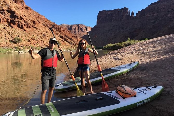 Flatwater Fun: Stand Up Paddleboarding on the Colorado River - The Moab Setting and Scenic Views of the Colorado River