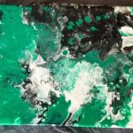 Floral Inspirations and Fluid Acrylic Creations Workshop - The Unique Experience of Painting with Flowers in Tulum