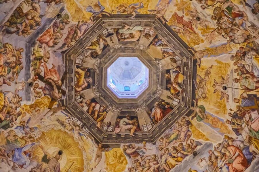 Florence Duomo Guided Tour: Dome Climb & Hidden Terraces - Inside Florence’s Cathedral: Art, Frescoes, and the Marble Floor
