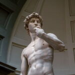 Florence in one day with a localGuide: David-City walk-Uffizi - Starting Point at Piazza delle Belle Arti