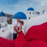 Flying Dress Photography in Oia, Santorini - Meeting Point and Session Logistics in Oia