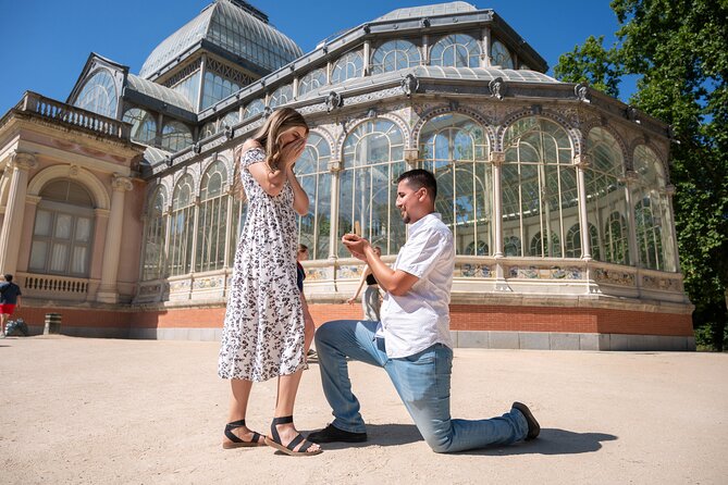 Flying dress photoshoot in Madrid - Exploring the Best Locations in Retiro Park