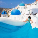 Flying Dress Santorini Photoshoot - The Flying Dress Experience with Flyoia Dresses in Santorini