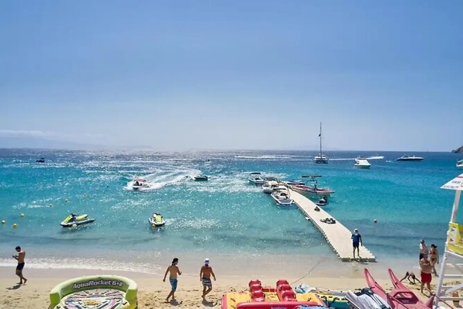 For Cruise Ships: Beach Escape and Free Time in Mykonos Town - Scenic Drive to Elia Beach and its Unique Charm