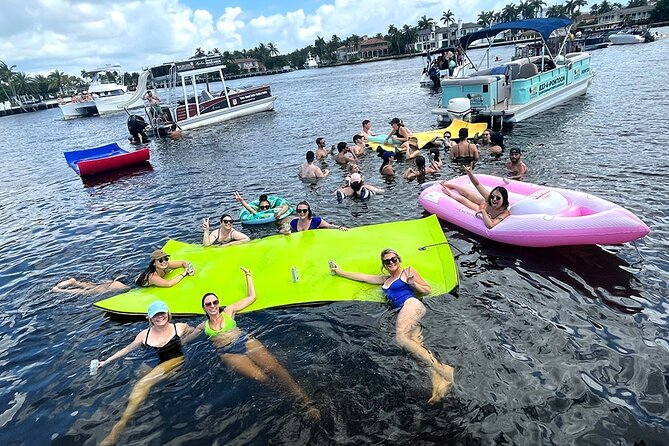 Fort Lauderdale's Largest Party Pontoon - Customizable Itinerary with Key Waterway Stops