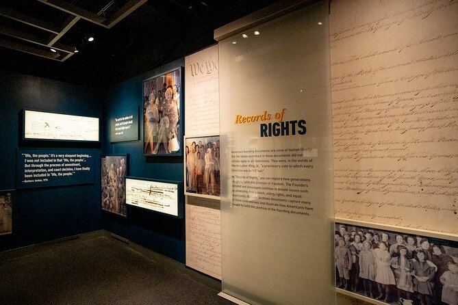 Founding Fathers: Archives & Portrait Gallery Small-Group Tour - VIP Skip-The-Line Entry into the National Archives
