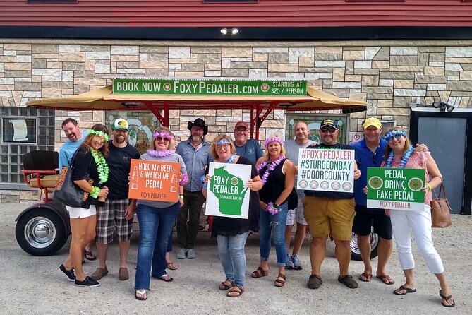 Foxy Pedaler Sturgeon Bay Private Bike Tour - The Starting Point at Stone Harbor Pub