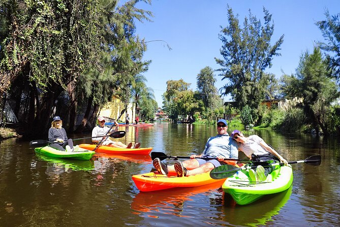 Frida Kahlo New Museum Casa Kahlo, Coyoacán and Xochimilco Canals - Exploring the Colorful Xochimilco Canals with a Traditional Trajinera or Kayak