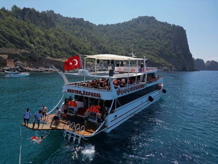 From Alanya: Boat Tour with Unlimited Soft Drinks and Lunch - Meeting Point and Transportation Options