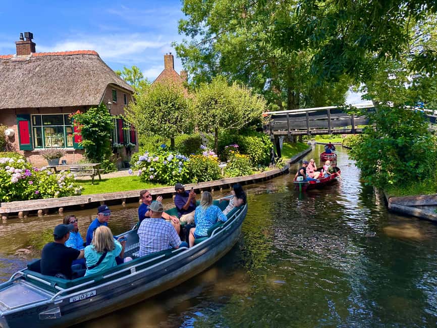 From Amsterdam: Giethoorn Day Trip with Canal & Village Tour - Comfortable Transport from Amsterdam