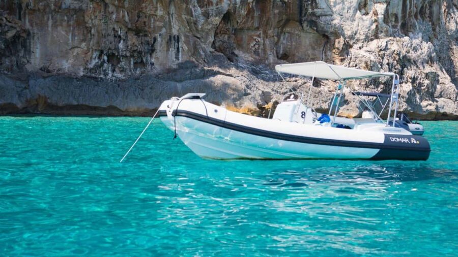 From Arbatax: RIB tour to Cala Mariolu and Cala Goloritzè - Departure from Arbatax and Meeting Details