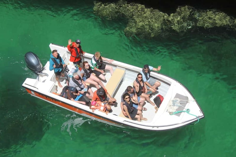 From Armação de Pêra: Private Beaches & Caves Boat Tour - Starting Point and Check-in Process at Aurora Boat Trips
