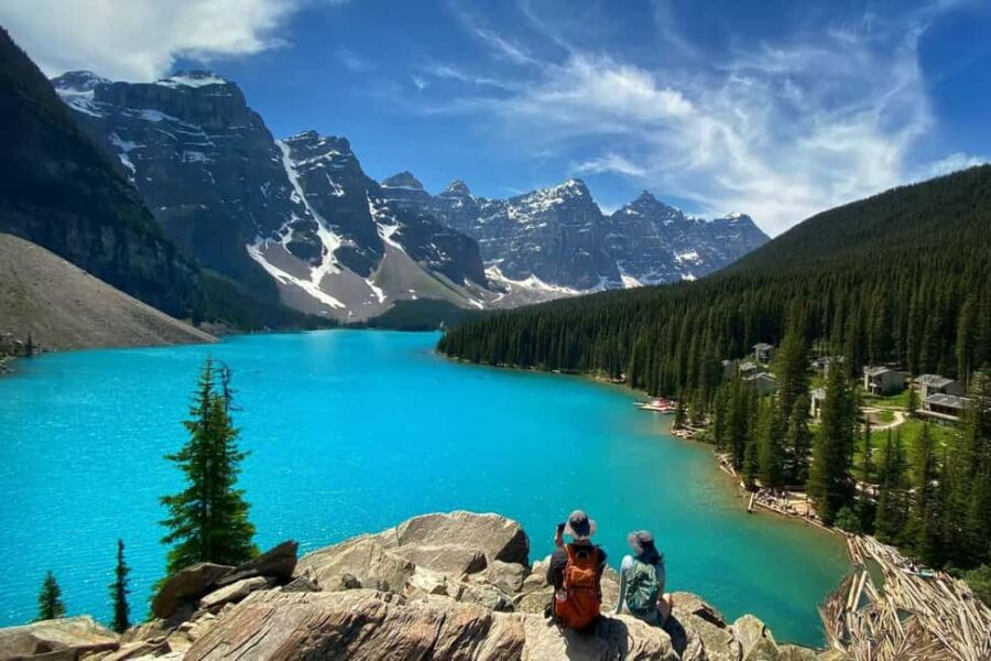 From Banff/Canmore: Moraine Lake, Lake Louise 1.5 hrs Each - How the Shuttle Simplifies Visiting Moraine Lake and Lake Louise