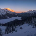 From Banff: Icefields Parkway & Abraham Lake Ice Bubbles - Starting Point and Transportation with Wide Panoramic Views