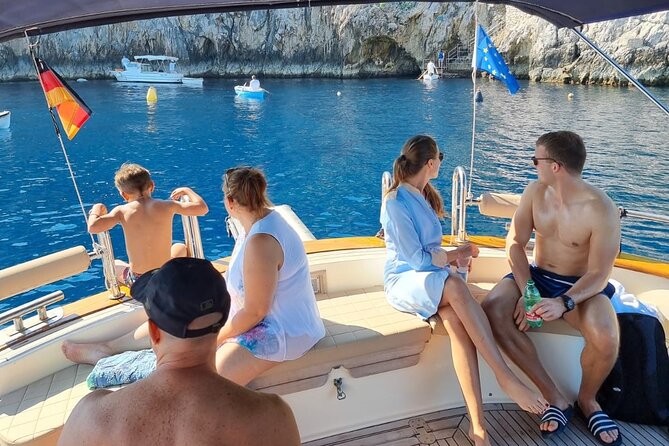 From Castellammare di Stabia: Capri Blue Grotto Boat Day Tour - Scenic Voyage Along the Sorrento Coast and Past Roman Ruins