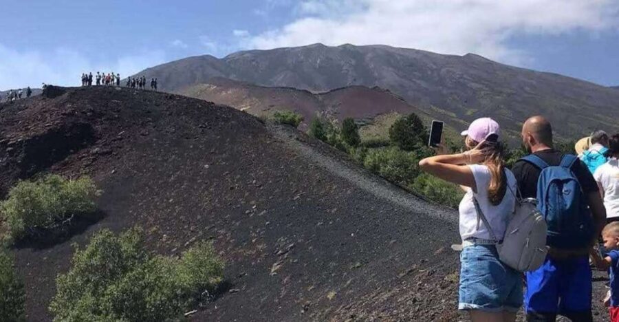 From Catania: Guided Hike on Etna, wines and nibbles - Meeting Point and Transport to Mount Etna